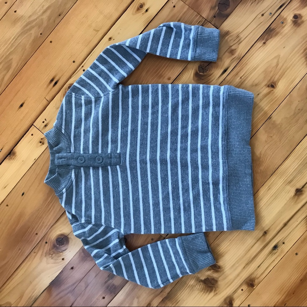 Striped Henley sweater, boys s, cherokee